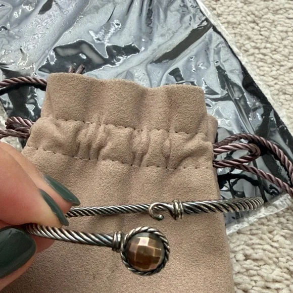 David Yurman Twisted Cable Bracelet - Picture 8 of 9